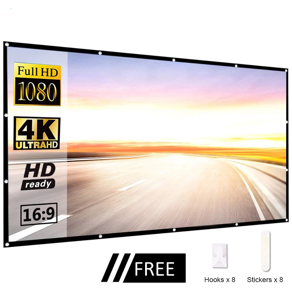 60 84 100 120 150 インチプロジェクタースク - Home Cinema Blanc のレビューと価格