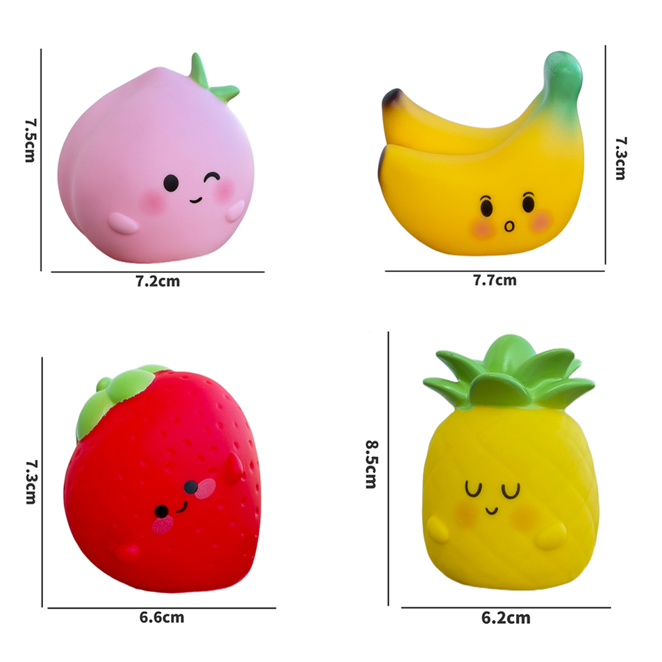 イチゴバナナピーチかわいいフルーツシリコンLEDナイトライト - Home Cinema Lighting のレビューと価格