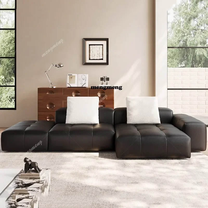 北欧革圧縮ソファミニマリスト高級リラックスアームチェアシネマ - Home Cinema Furniture のレビューと価格