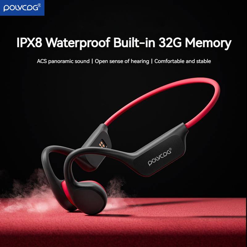 POLVCDG 骨伝導ヘッドセット X7 IPX8 32GB - Home Cinema Amazon のレビューと価格
