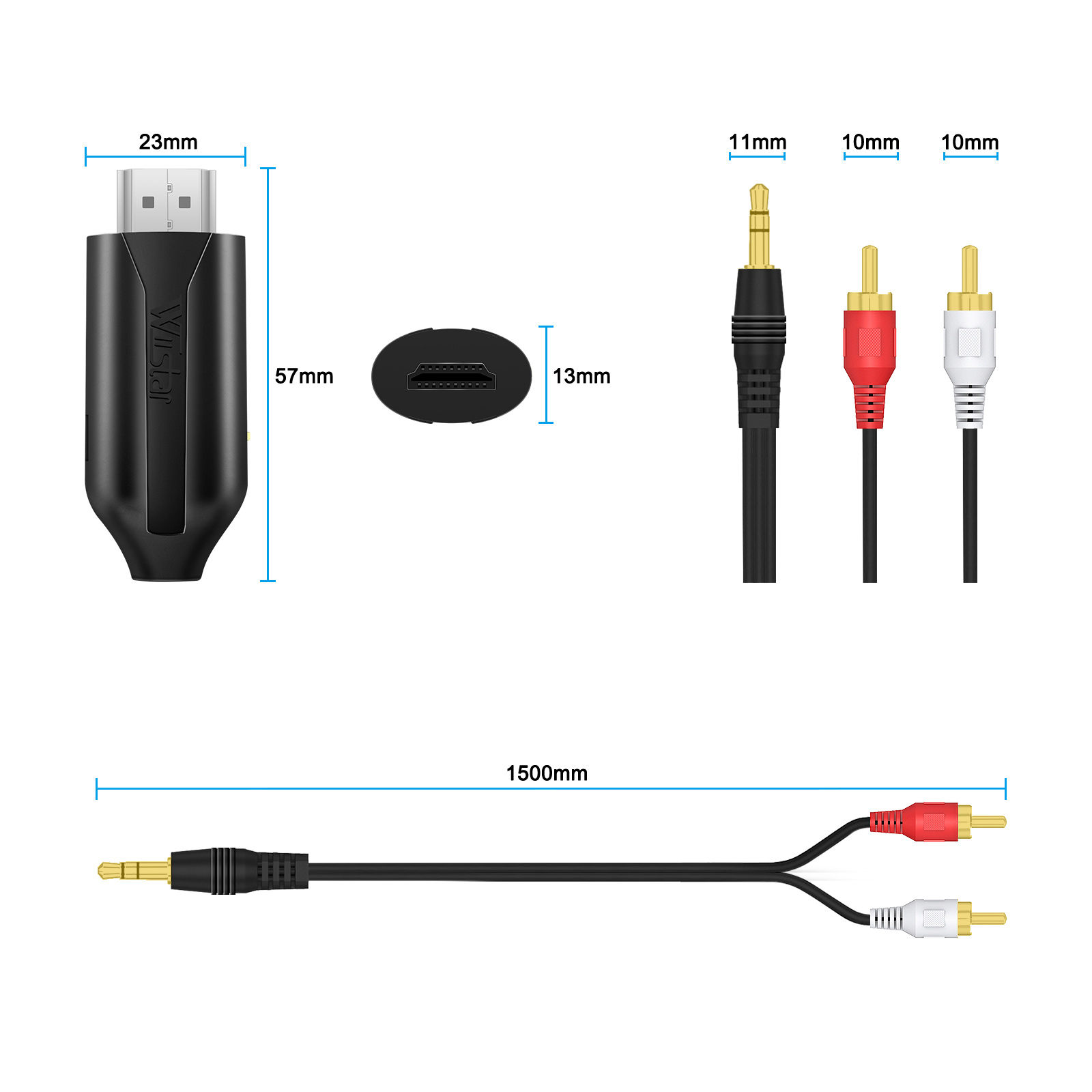 HDMI ARC オーディオエクストラクター ARC から  - Home Cinema Furniture のレビューと価格