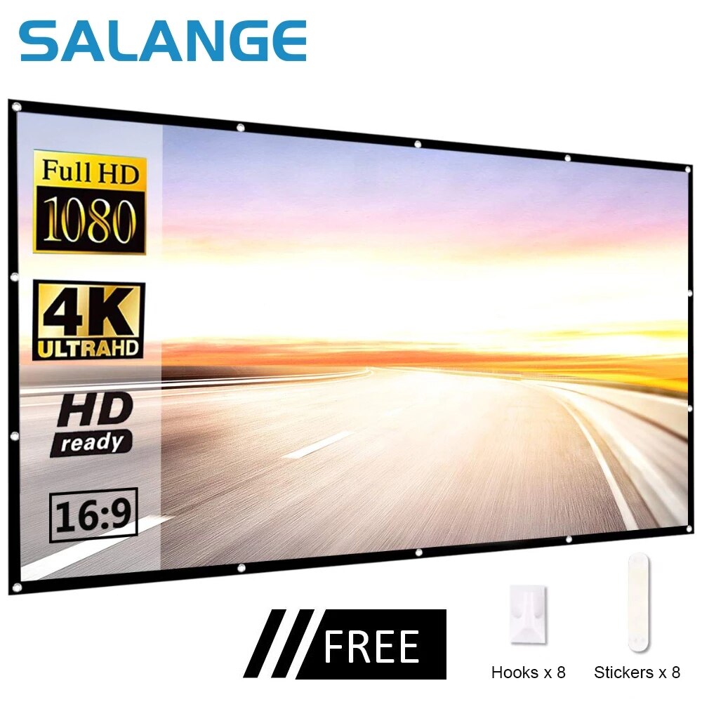 60インチ、100インチ、120インチ、150インチのシンプ - Home Cinema Blanc のレビューと価格